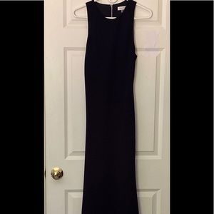 Calvin Klein Navy Blue Gown Size 8